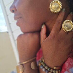 Parure médaillon de reine